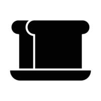 Frühstück Vektor Glyphe Symbol zum persönlich und kommerziell verwenden.