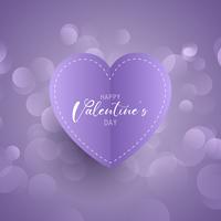 Valentinstag Herz Hintergrund vektor