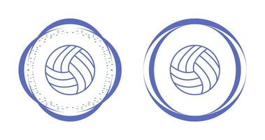 Volleyball-Vektor-Symbol vektor