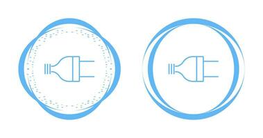 Vektorsymbol für elektrischen Stecker vektor