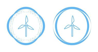 Symbol für Windmühlenvektor vektor