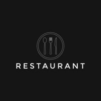 sked, gaffel och kniv symbol grafisk vektor illustration bra logotyp minimalistisk för restaurang