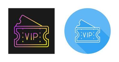 VIP-Privileg-Vektorsymbol vektor