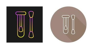 Vektorsymbol für Wattestäbchen vektor