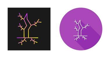 Vektorsymbol für toten Baum vektor