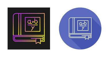 Algebra-Buchvektorsymbol vektor