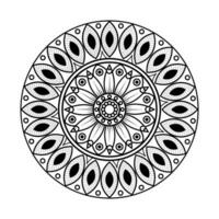 mandala bakgrundsdesign vektor