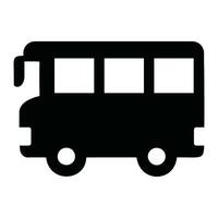 Bus Symbol Logo vektor