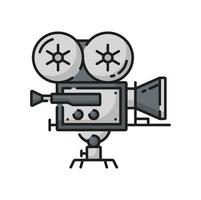 Kinematographie Kamera Video Produktion Symbol. vektor