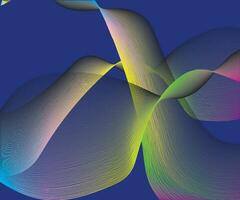 abstrakt Hintergrund, elegant Blau Welle wirbelt Hintergrund vektor