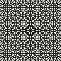 sömlös gitter mönster bakgrund i arabicum stil. arabesk. vektor