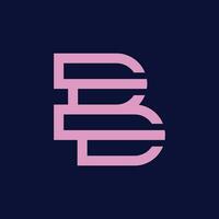 Brief b Logo Symbol Design Vorlage Element vektor