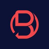 abstrakt Brief b Logo Design. Linie kreativ Symbol vektor