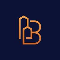 abstrakt Brief b Logo Design. Linie kreativ Symbol. Universal- Vektor Symbol