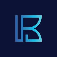 das einfach modern Logo von Brief b vektor