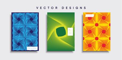 Minimale Vector-Cover-Designs. Zukünftige Plakatschablone. vektor