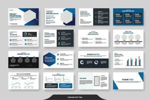 Präsentation Vorlagen und Geschäft Vorschlag zum rutschen Infografiken Elemente Hintergrund, verwenden zum Präsentation Hintergrund, Broschüre Design, Webseite Schieberegler, Landung Buchseite, jährlich Bericht vektor