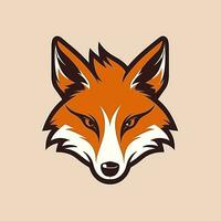 Fuchs Vektor süß Fuchs Karikatur Symbol