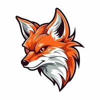 Fuchs Vektor süß Fuchs Karikatur Symbol