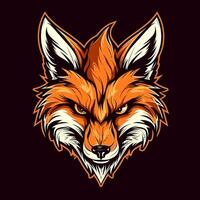 Fuchs Vektor süß Fuchs Karikatur Symbol