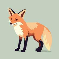 Fuchs Vektor süß Fuchs Karikatur Symbol