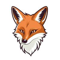 Fuchs Vektor süß Fuchs Karikatur Symbol