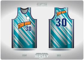eps Jersey Sport Hemd Vektor.blau Gradient Polka Punkt Muster Design, Illustration, Textil- Hintergrund zum Basketball Hemd Sport T-Shirt, Basketball Jersey Hemd vektor