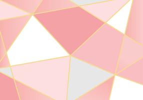 Geometrisk Rose Gold Background vektor