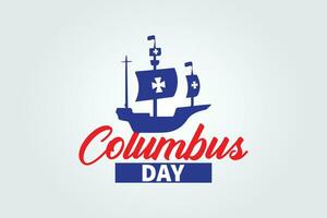 columbus dag vektor design för du