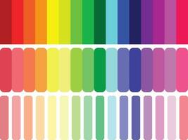 Vektor Illustration mit Regenbogen Farben Hintergrund