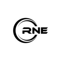 rne Logo Design, Inspiration zum ein einzigartig Identität. modern Eleganz und kreativ Design. Wasserzeichen Ihre Erfolg mit das auffällig diese Logo. vektor