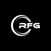 rfg Logo Design, Inspiration zum ein einzigartig Identität. modern Eleganz und kreativ Design. Wasserzeichen Ihre Erfolg mit das auffällig diese Logo. vektor