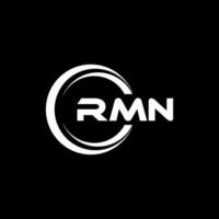 rmn Logo Design, Inspiration zum ein einzigartig Identität. modern Eleganz und kreativ Design. Wasserzeichen Ihre Erfolg mit das auffällig diese Logo. vektor