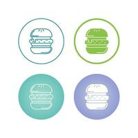 Burger Vektor Icon