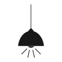 hängen Lampe Symbol Vektor