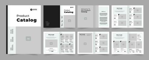 Katalog Design und Katalog Vorlage Layout Design vektor