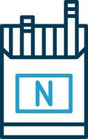 nikotin vektor ikon design