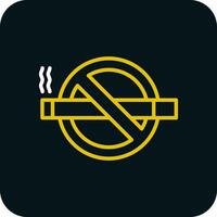 Nein Zigarre Vektor Symbol Design