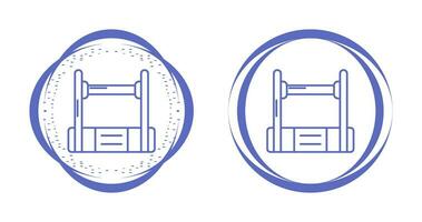 Hochsprung-Vektorsymbol vektor