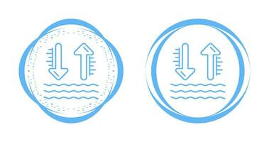 Vektorsymbol für Flut vektor