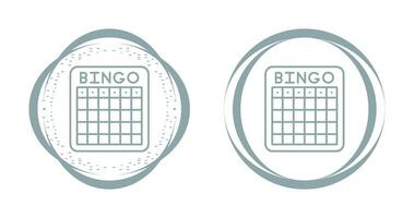 bingo vektor ikon