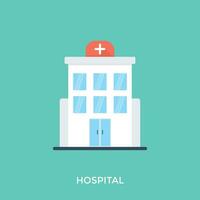 Krankenhaus und Gesundheit eben Symbol vektor