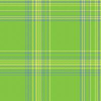 Plaid Vektor Hintergrund von Muster Textur Textil- mit ein nahtlos Tartan prüfen Stoff.