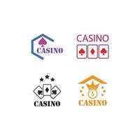 casino logotyp vektor