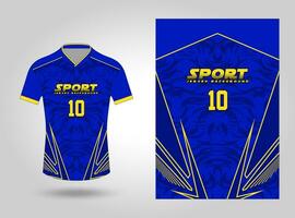 Sport Jersey Design, Jersey Muster, Jersey Textur vektor