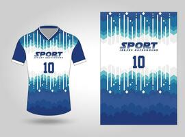 Sport Jersey Design, Jersey Muster, Jersey Textur vektor