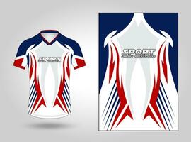 Sport Jersey Design, Jersey Muster, Jersey Textur vektor