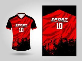 Sport Jersey Design, Jersey Muster, Jersey Textur vektor