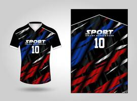 Sport Jersey Design, Jersey Muster, Jersey Textur vektor