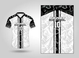 Sport Jersey Design, Jersey Muster, Jersey Textur vektor